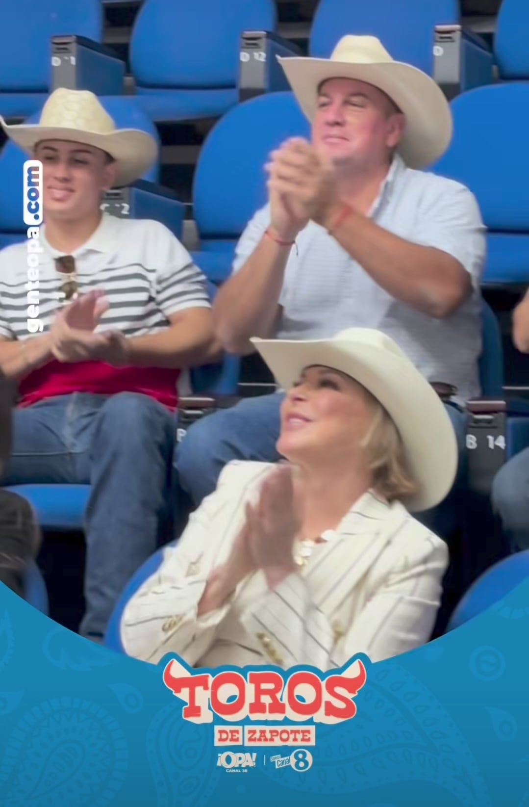 Canal ¡Opa! y canal 8 de Multimedios se unieron para transmistir las corridas de toros de Zapote 2025.