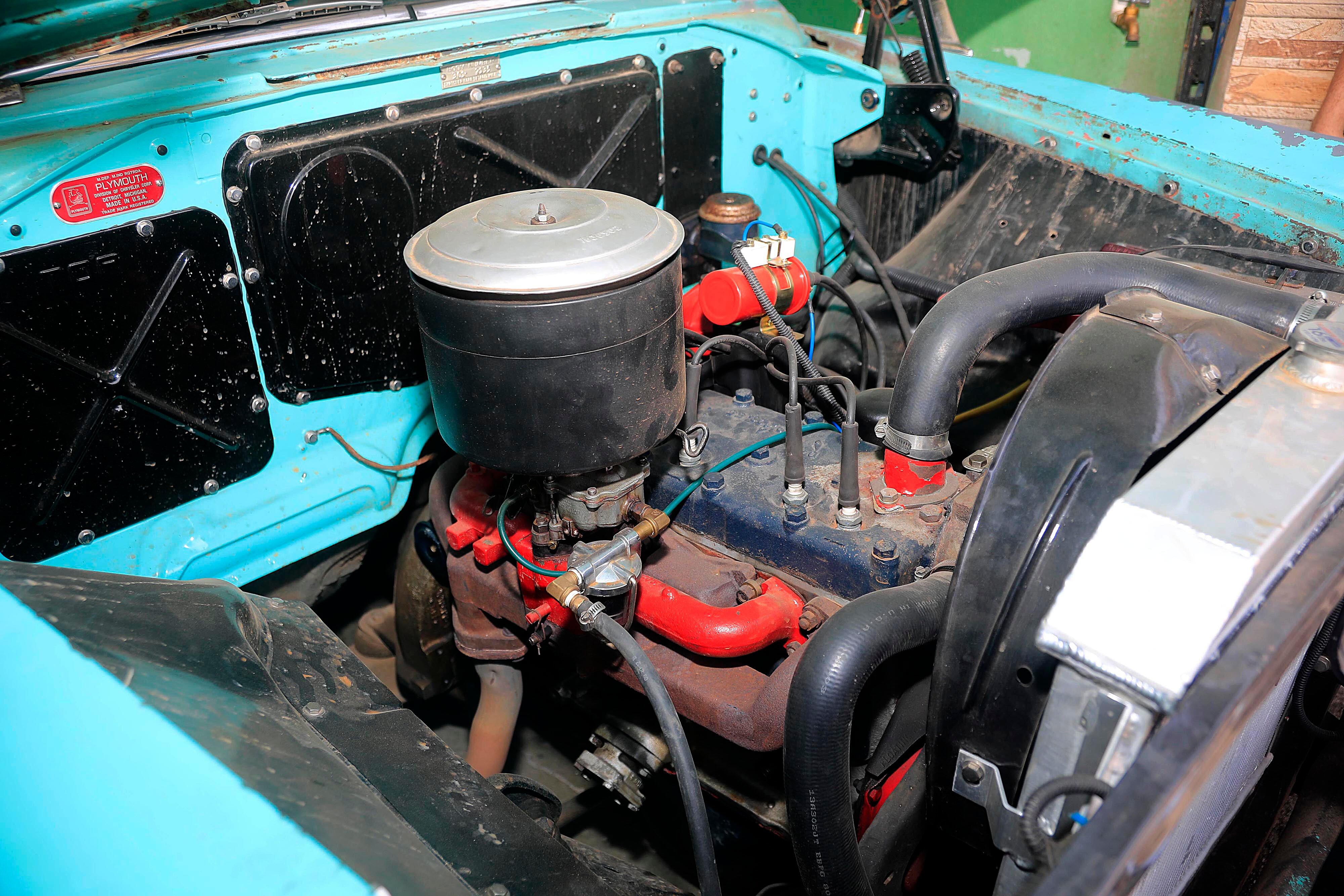 28/09/2023 El Bosque de Oreamuno, Cartago. José Joaquín Ulloa Jiménez mostró su Plymouth Belvedere, modelo 1956, para la sección El Chuzo de la Semana, en La Teja.