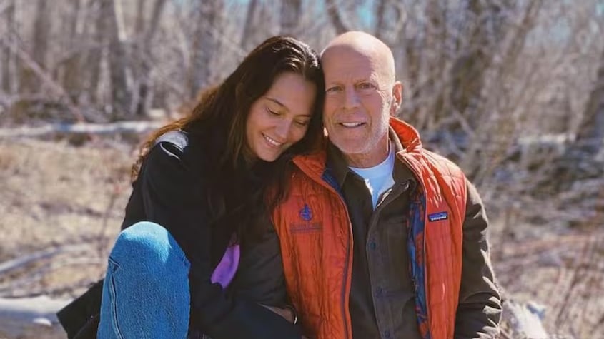 Esposa de Bruce Willis