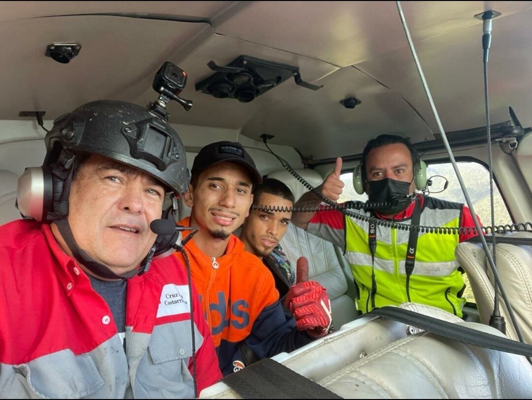 Luis Rodríguez Valenzuela, joven que estuvo perdido en cerro Dantas. Foto cortesía Leda Valenzuela.