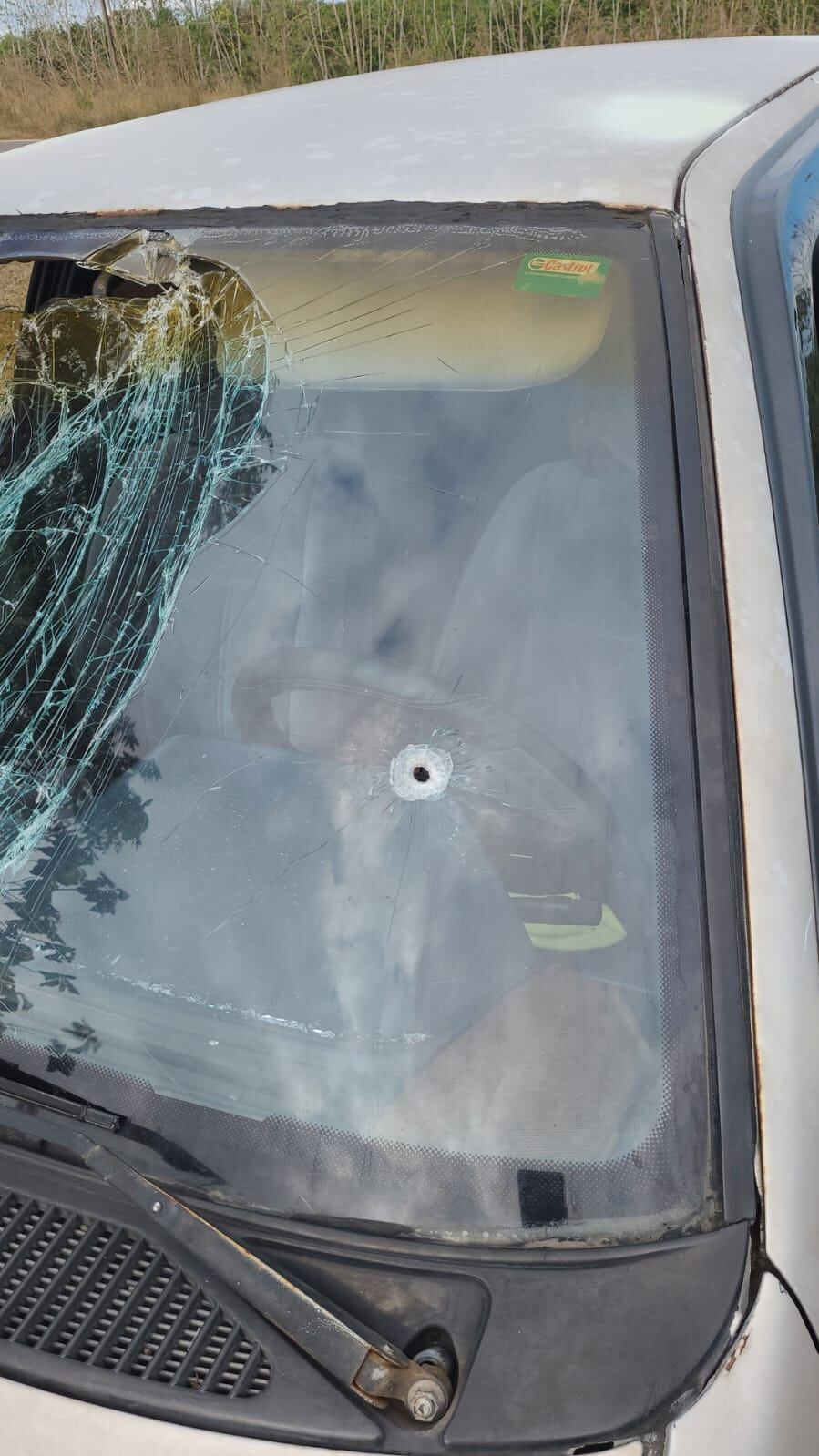 Joiner Ulate, oficial de tránsito atropellado por conductor en Los Chiles. Foto cortesía.