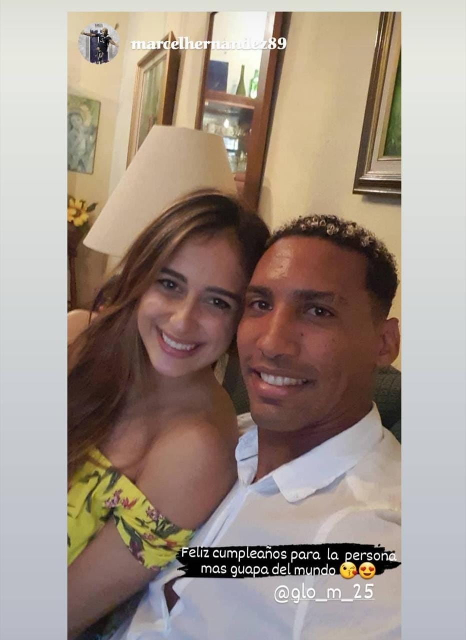 Gloriana Miranda, pareja de Marcel Hernández