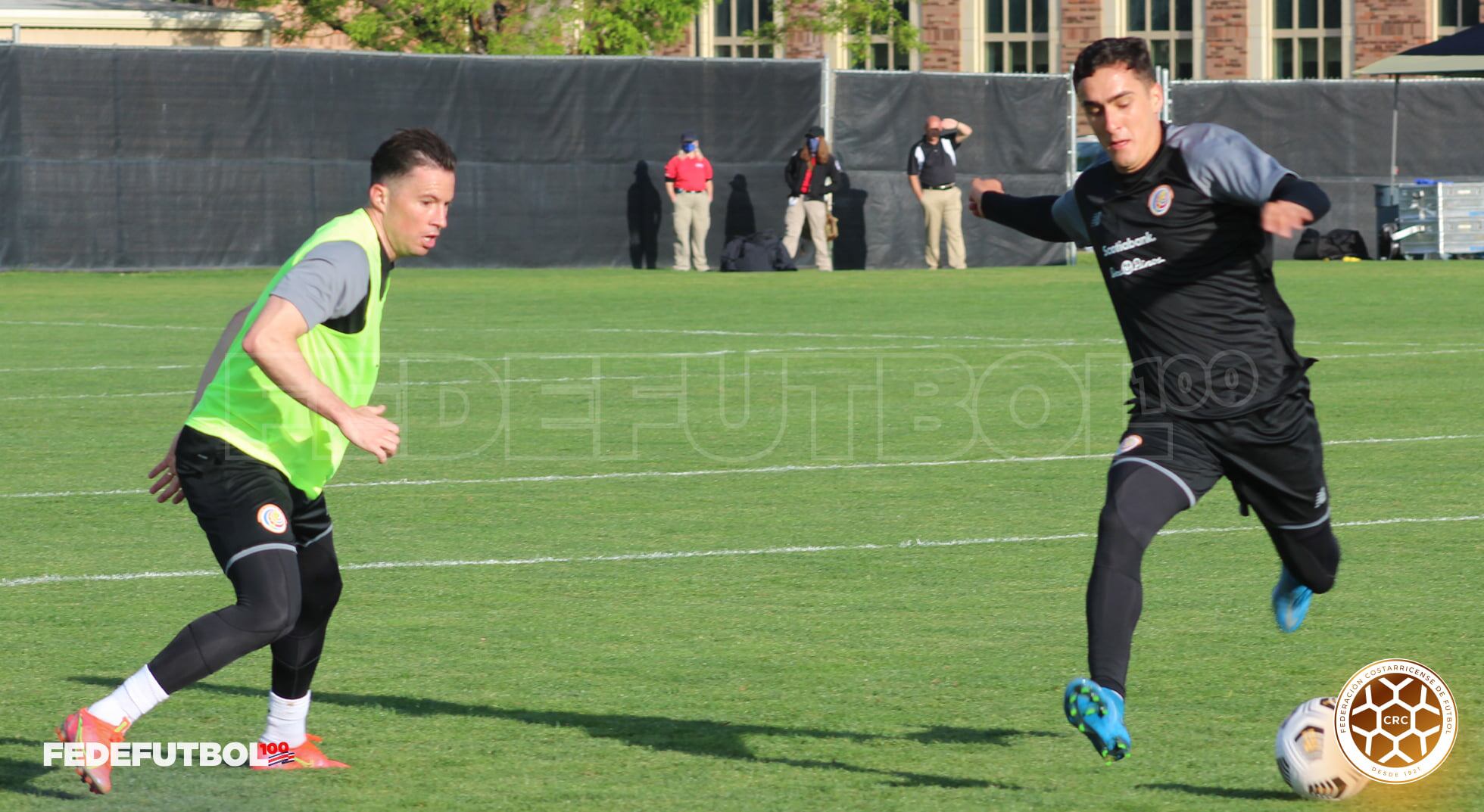 Entrenamiento selección nacional en Denver.
