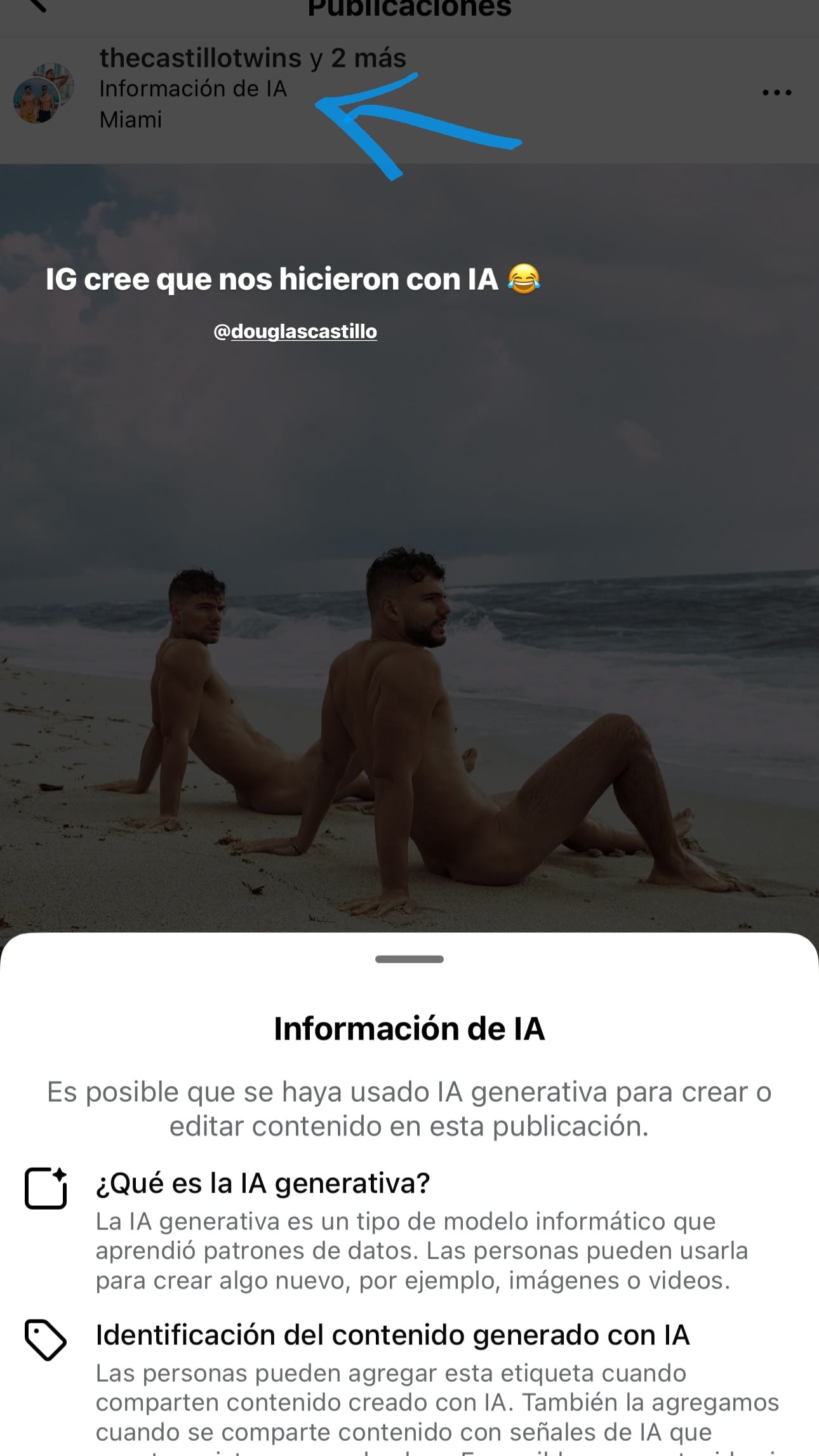 Gemelos Douglas y Esteban Castillo