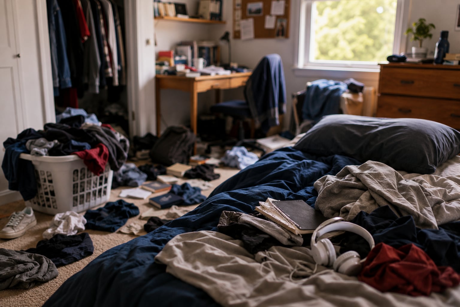 Mantener una habitación en constante desorden puede asociarse con procrastinación, estrés y problemas para sostener hábitos estables.