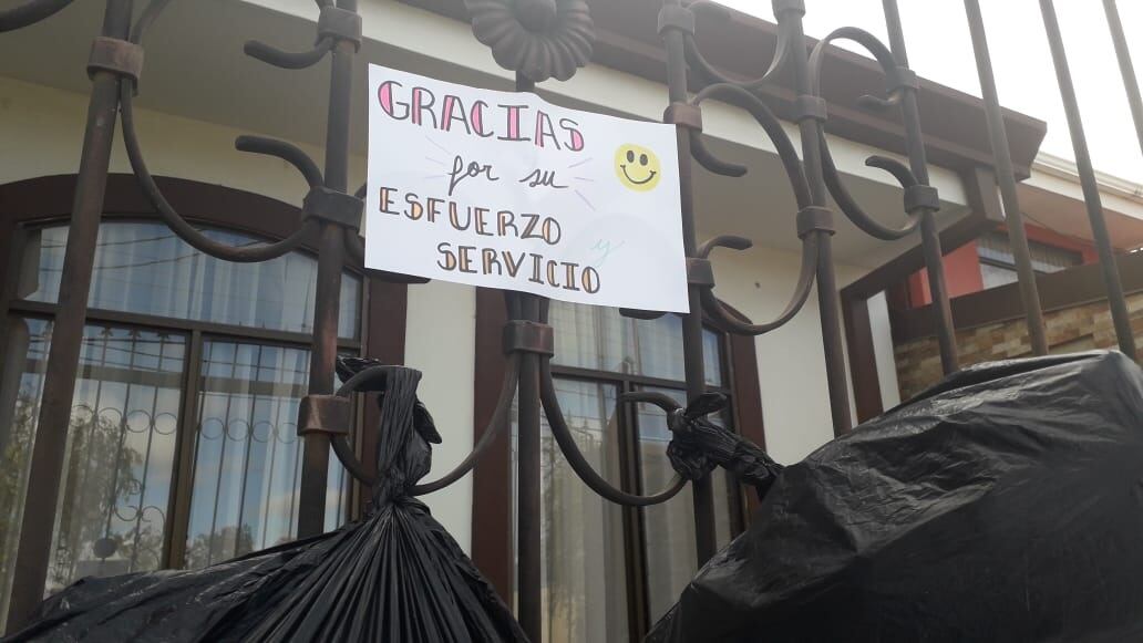 Agradecen a recolectores de basura