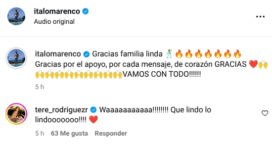 María Teresa Rodríguez ya le dio la bienvenida a Teletica a su excompañero de Repretel, Ítalo Marenco.