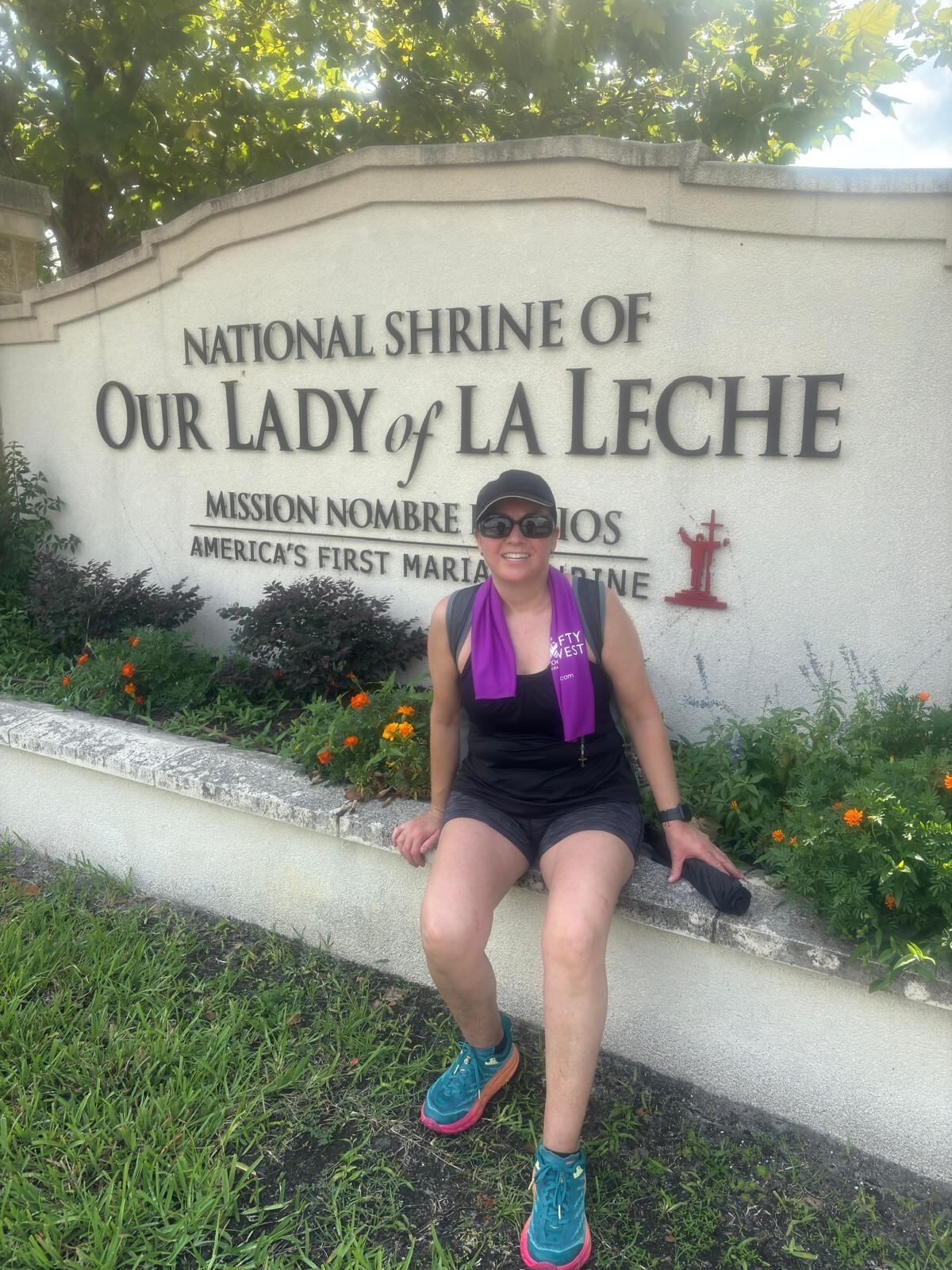 El sábado 1 de agosto del 2026 va a quedar con letras de amor dentro de la historia mariana de Costa Rica. Una nueva romería de 31 kilómetros realizaron 14 costarricenses en Miami, Estados Unidos.