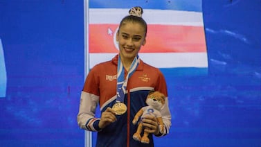 La gimnasta Gloriana Sánchez convirtió su fe y disciplina en cinco medallas de oro