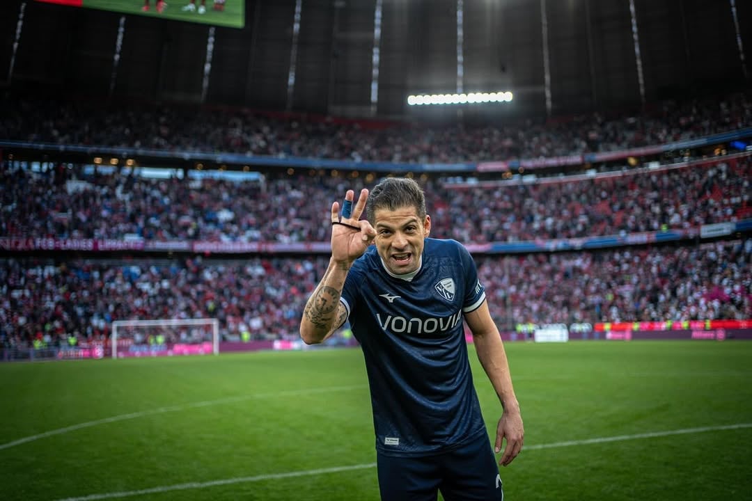 Cristian Gamboa, exjugador del Bochum de Alemania.