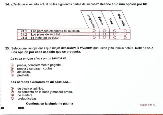 Preguntas de las prueba FARO de Factores asociados. Facebook Otto Guevara.