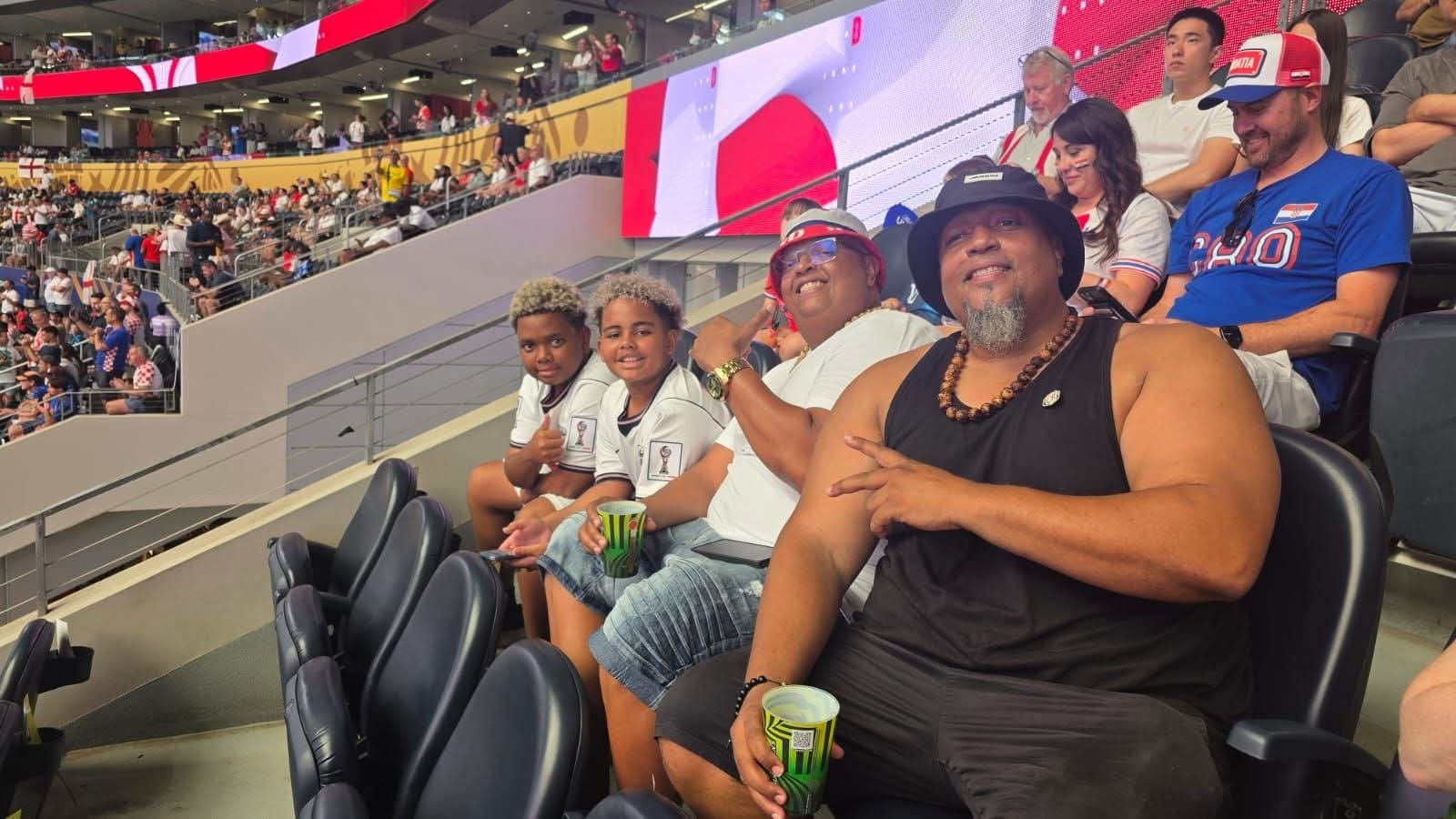 Toledo le lanzó una crítica a la FIFA mientras disfruta del Mundial en Estados Unidos