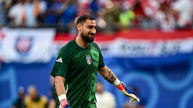 Gianluigi Donnarumma fue protagonista de una desafortunada acción para Italia en la Eurocopa