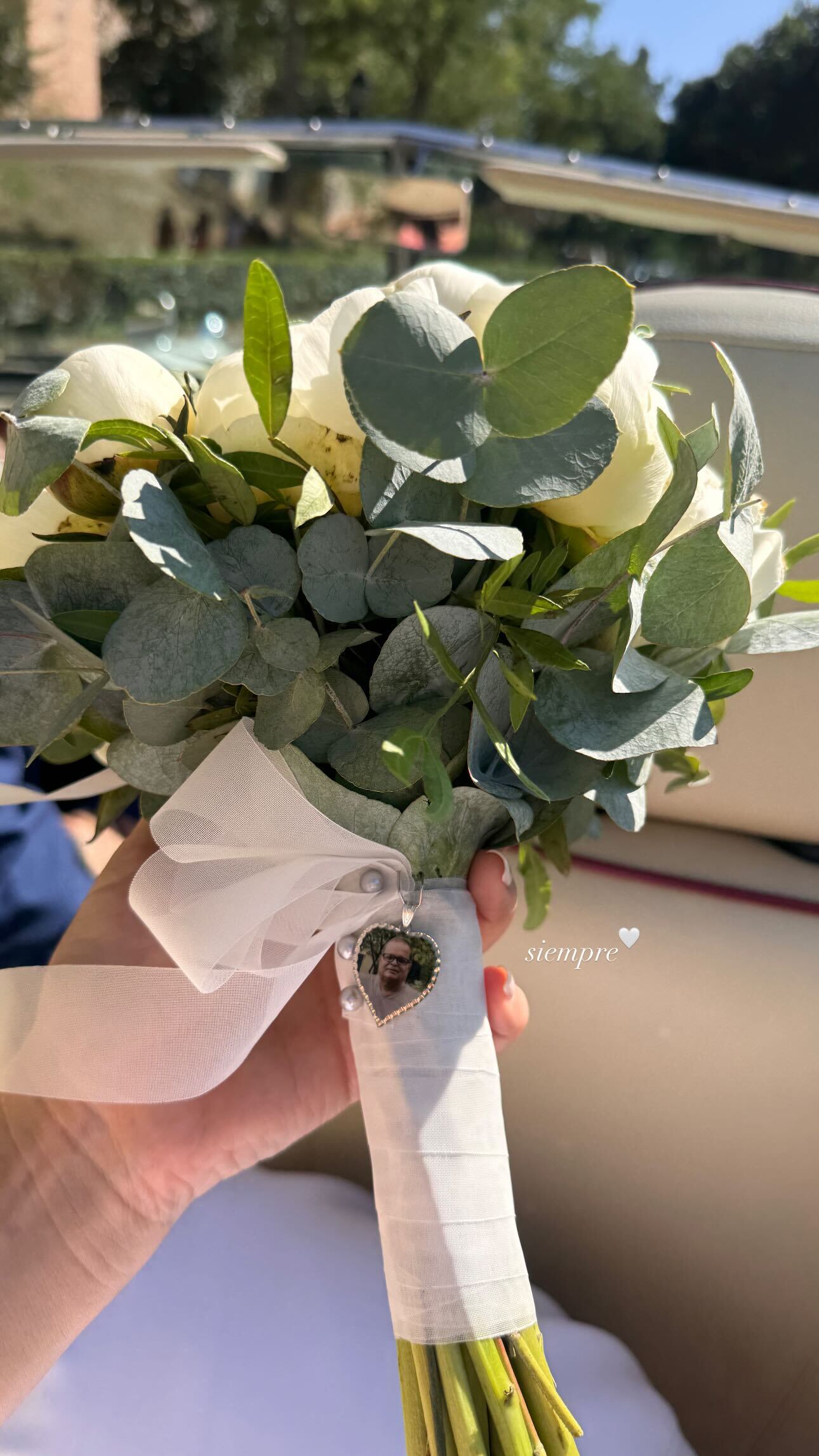 Shirley Álvarez y Daniel Vargas se casaron este viernes 11 de julio en España.