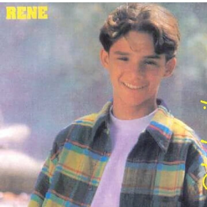 René Velazco de niño.