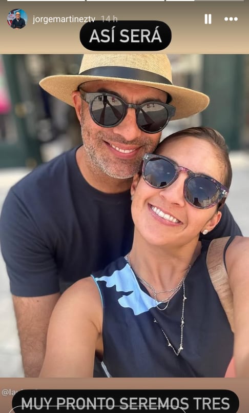 Jorge Martínez y Laura Brenes
