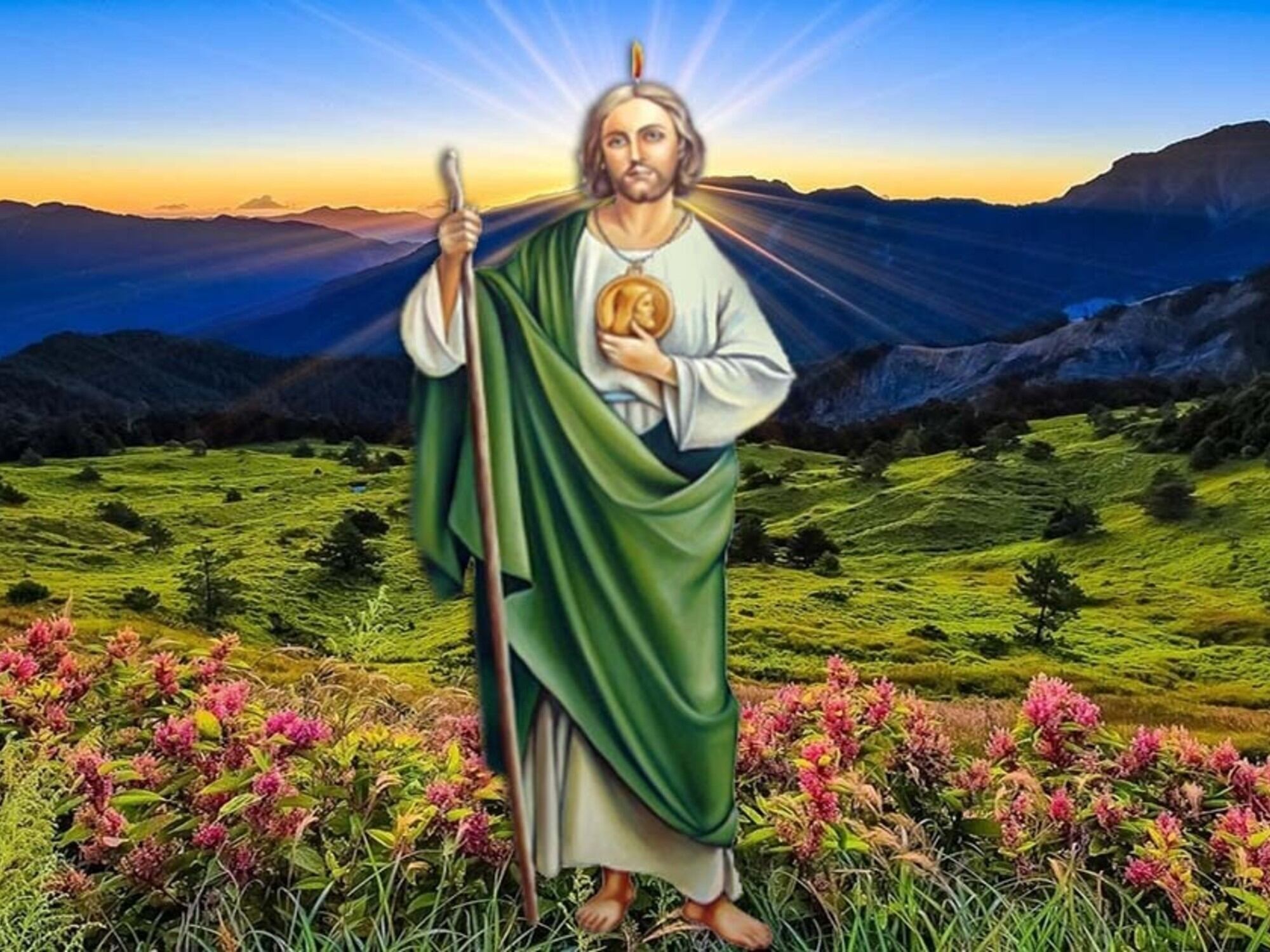 San Judas Tadeo fue uno de los discípulos de Jesús de Nazaret y formó parte del grupo "los doce" apóstoles. Foto: Clarín.