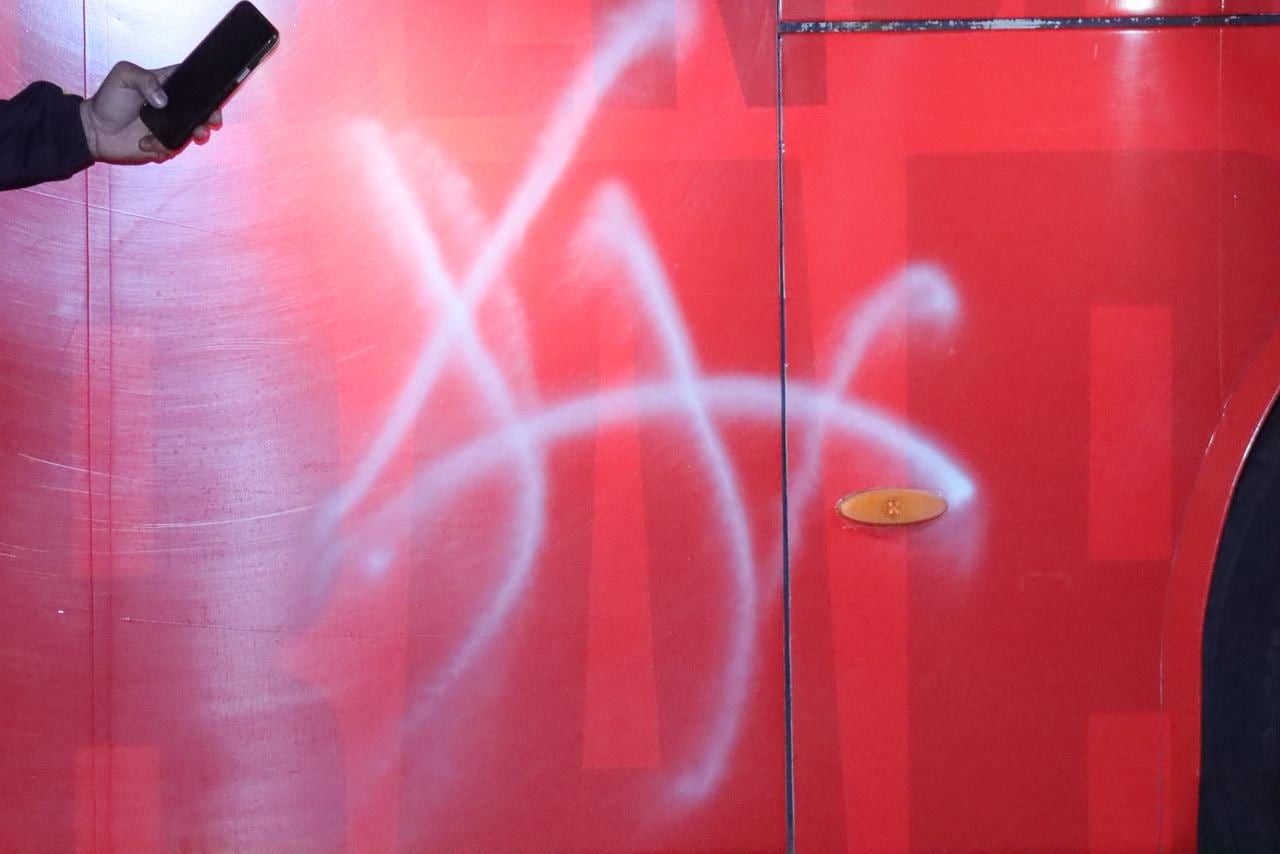 Dañan bus de Heredia