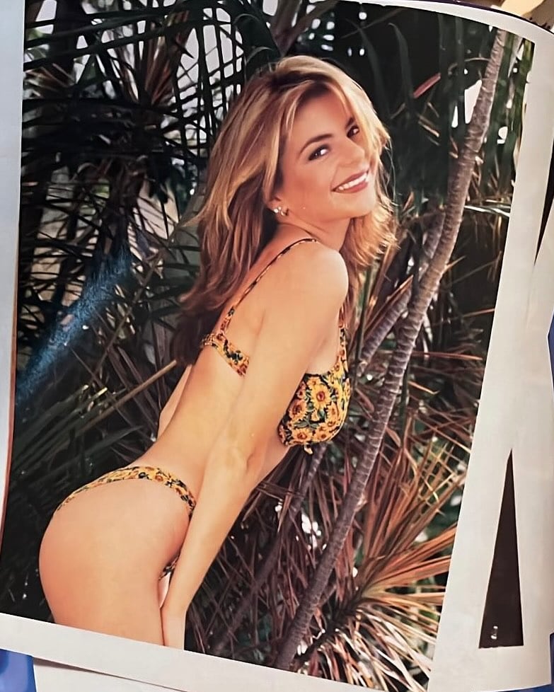 Glenda Peraza, expresentadora y exmodelo, cuando salió en la revista Verano en 1997.