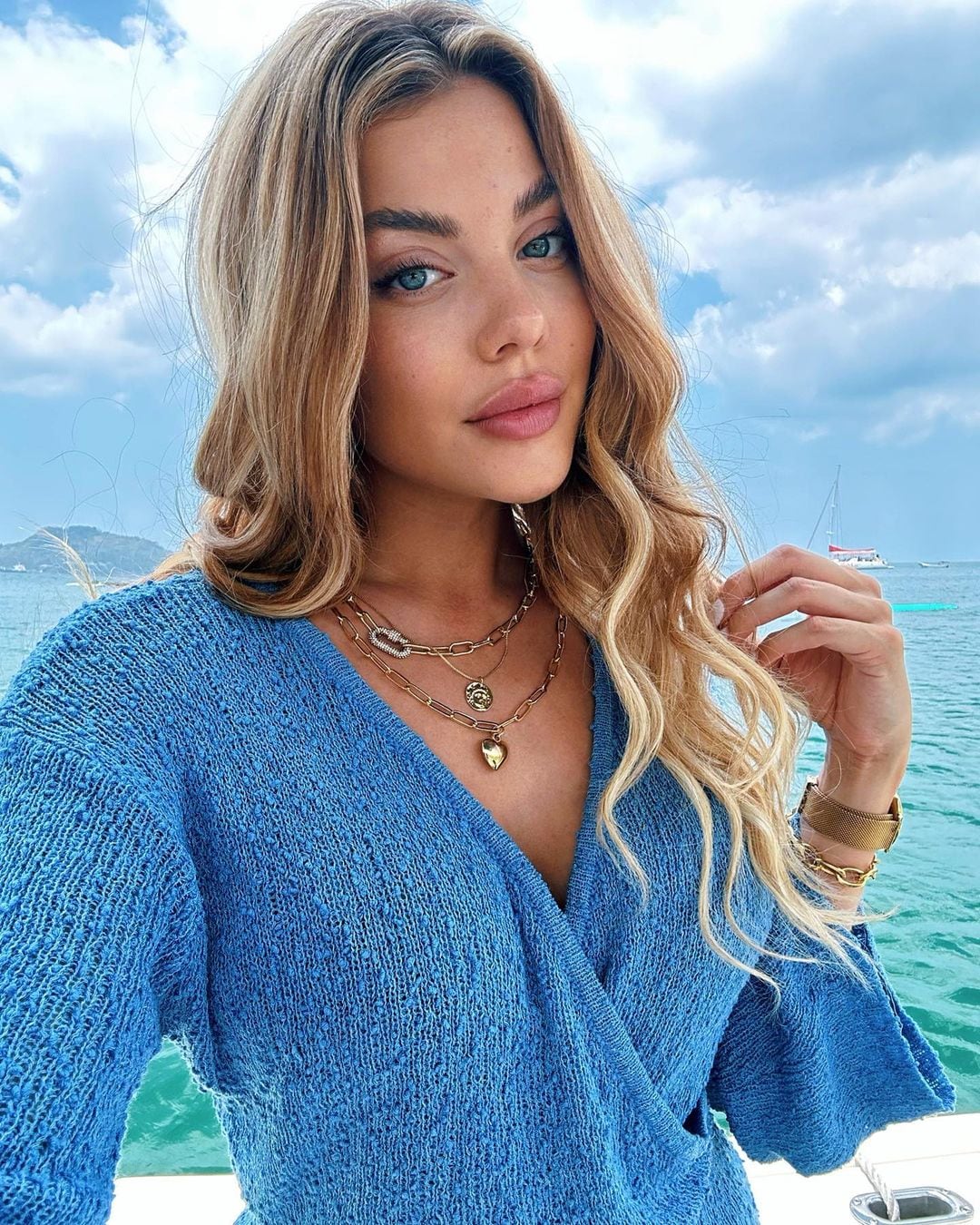 La modelo y cantante Laura Ortega