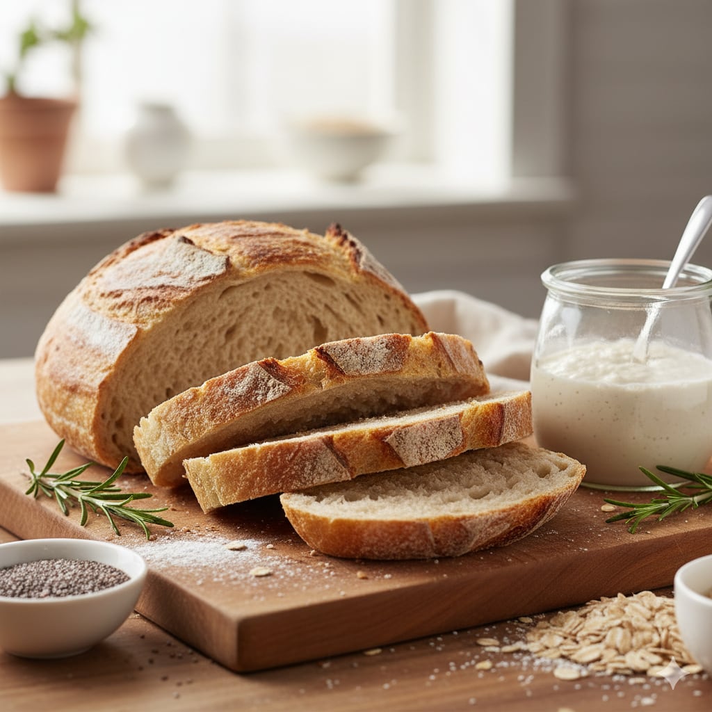 Masa madre: el pan natural que equilibra la salud intestinal