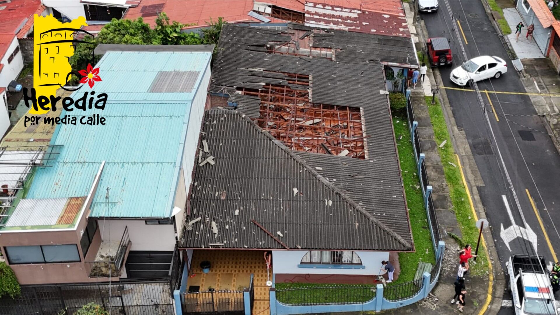 Torbellino en Heredia. Fotos Heredia por Media Calle.
