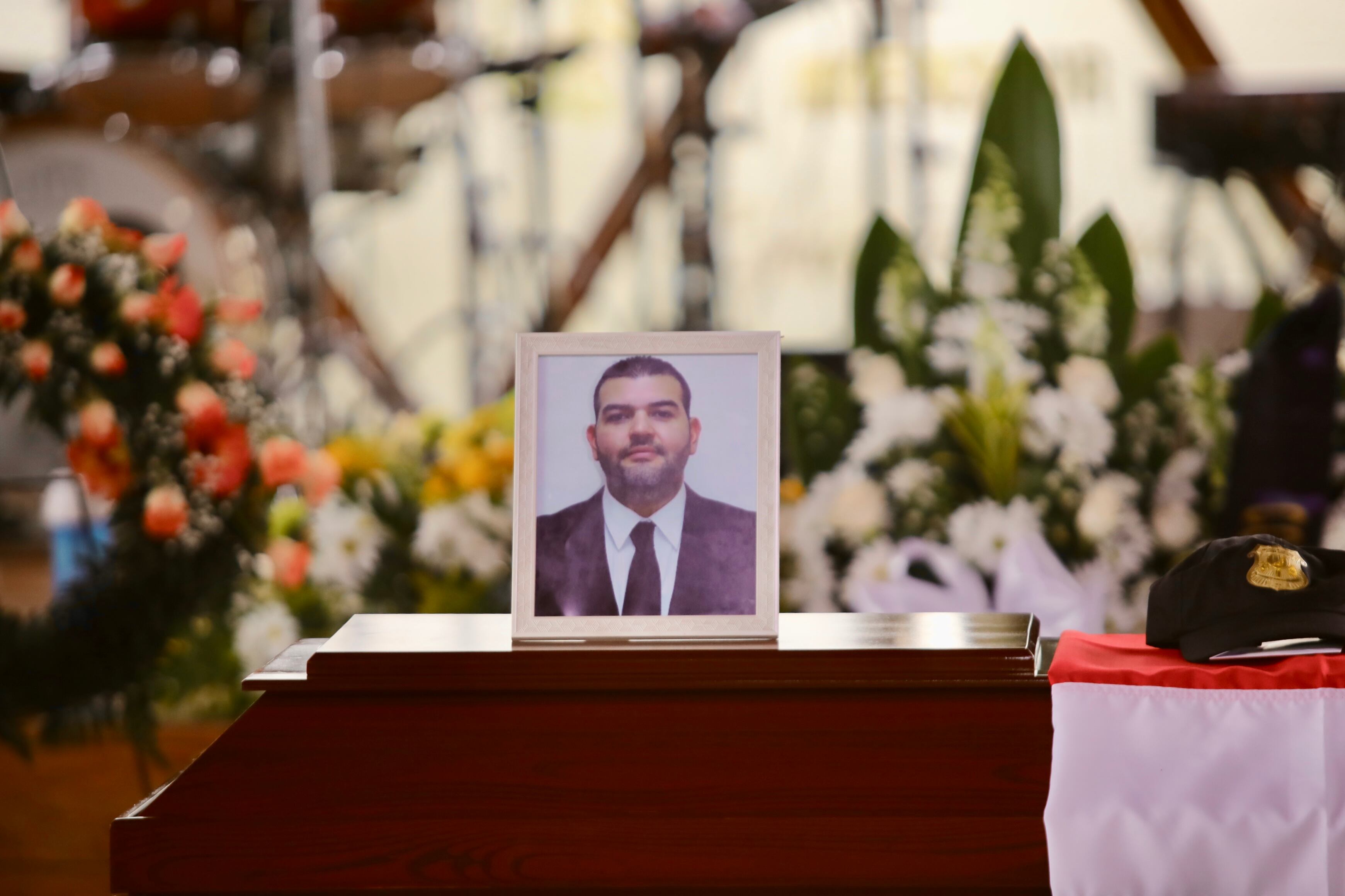 Funeral del agente del OIJ Geiner Zamora Hidalgo