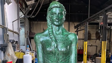 La Sirena de Esterillos volvió para que don Fernando siga feliz admirándola