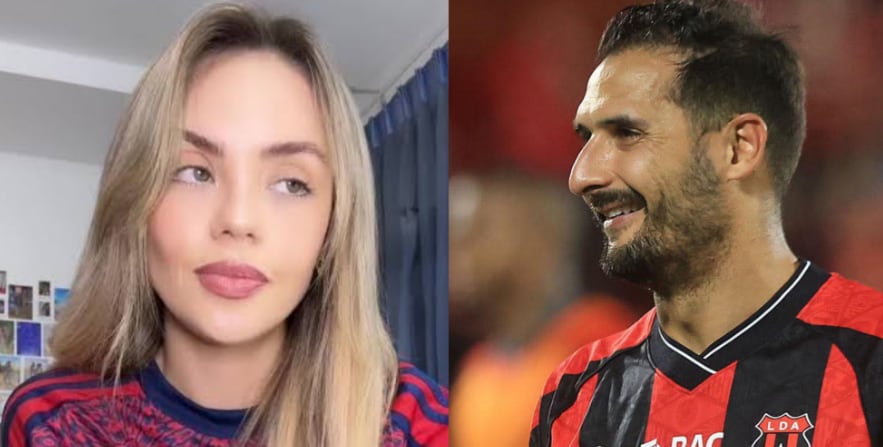 Sophia Umaña y Celso Borges.