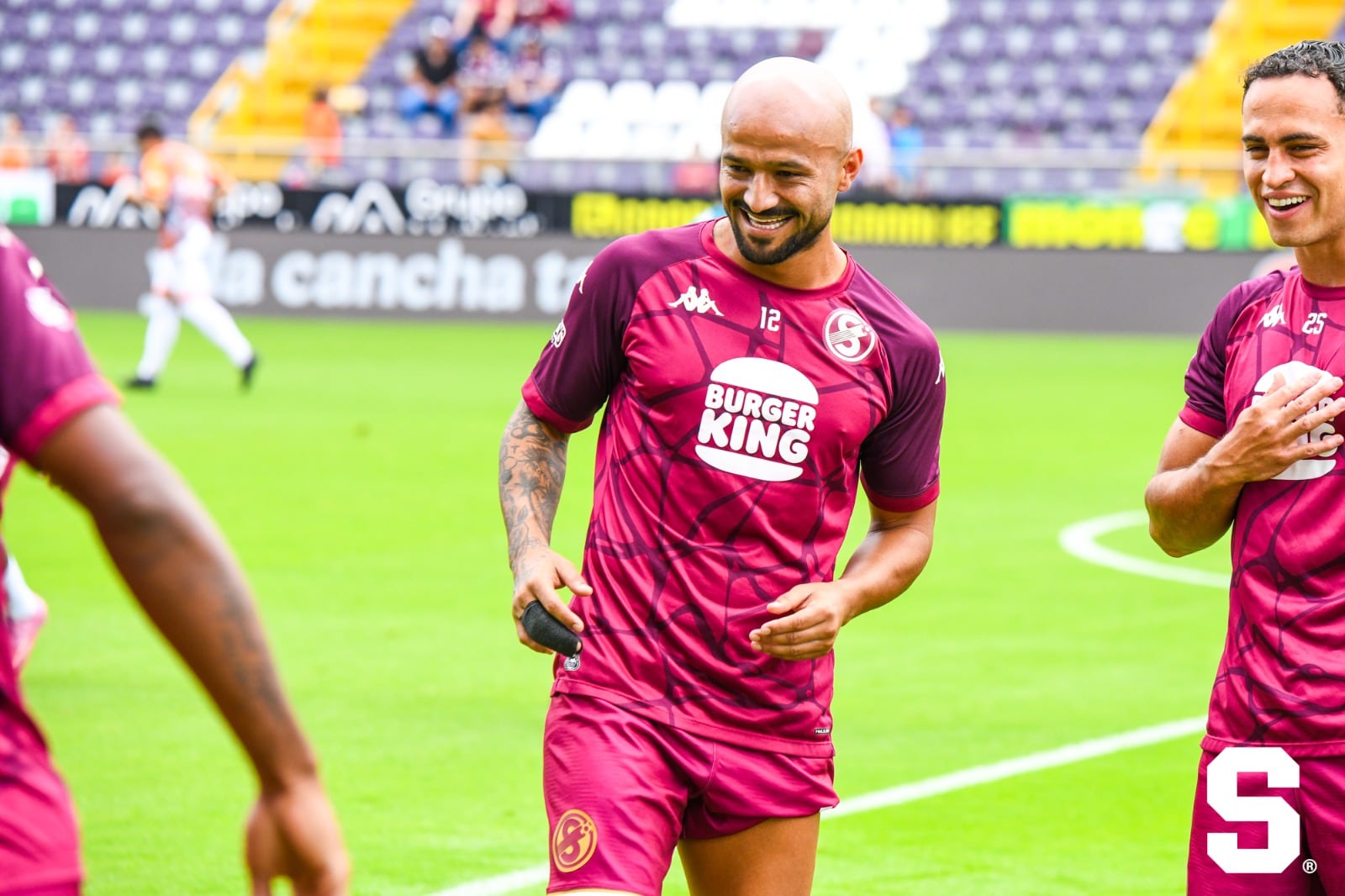 Ricardo Blanco, defensor del Saprissa regresó a las canchas, luego de una grave lesión de dos años. Facebook Saprissa.