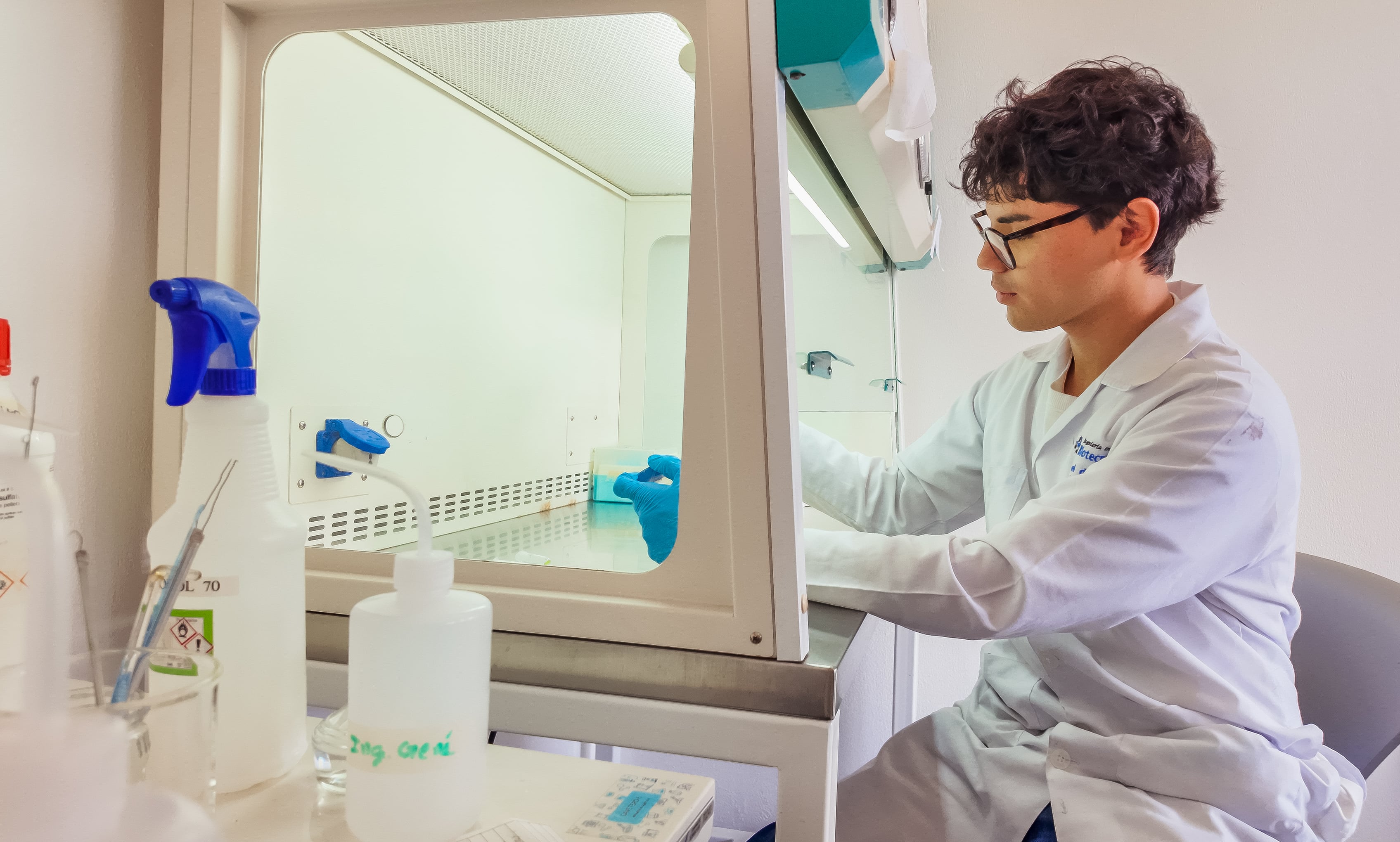 Marcel Arrieta, oriundo de Birrisito de Paraíso de Cartago, estudiante del TEC, diseñó un sensor biológico que permite saber si una persona está contagiada con la enfermedad de Lyme.