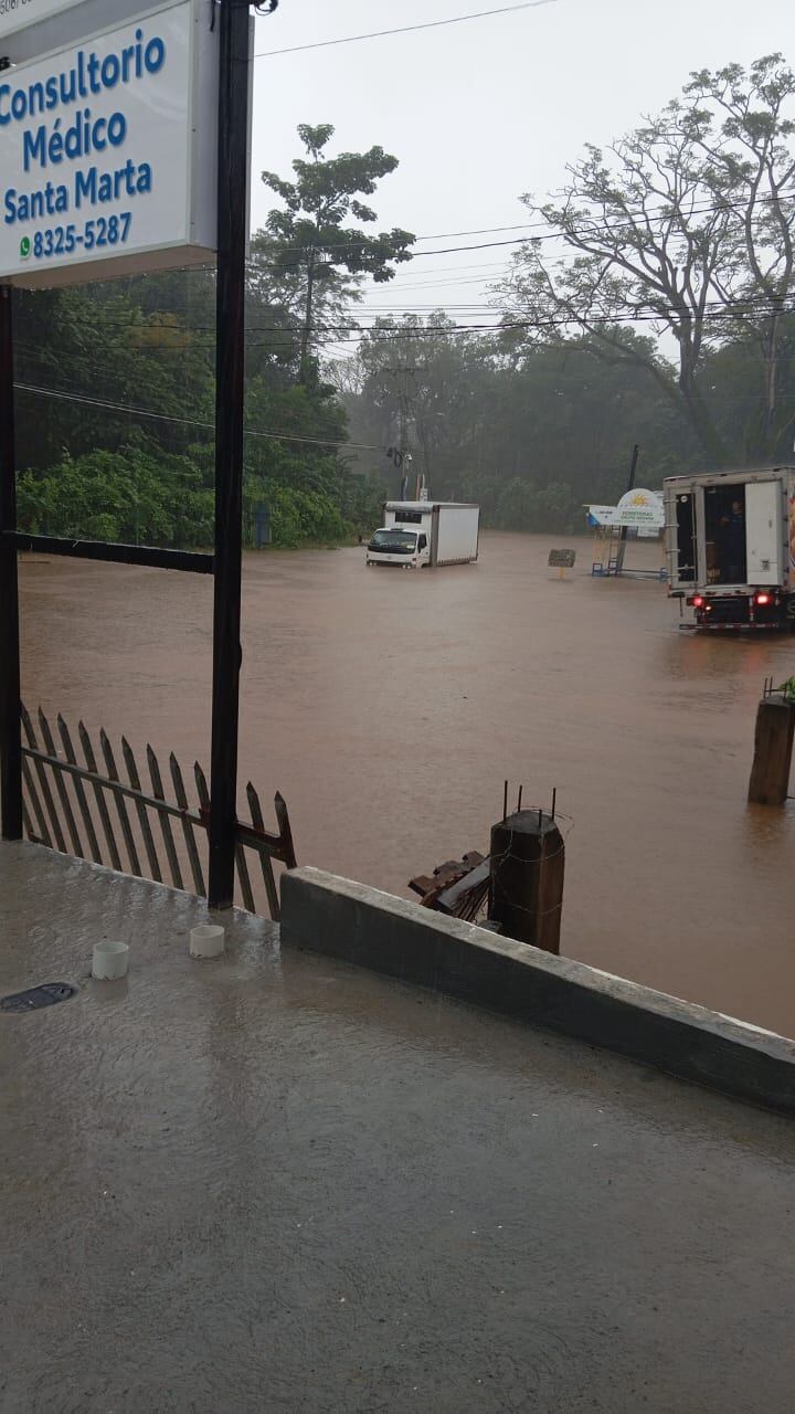 Inundaciones en Nosara