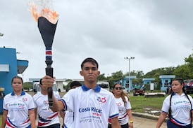 ¡La Antorcha de la Independencia ya está está en Costa Rica!
