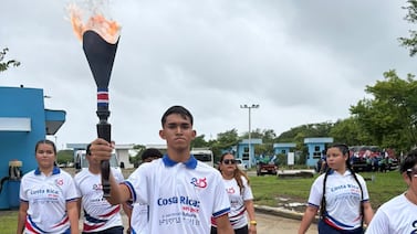 ¡La Antorcha de la Independencia ya está está en Costa Rica!