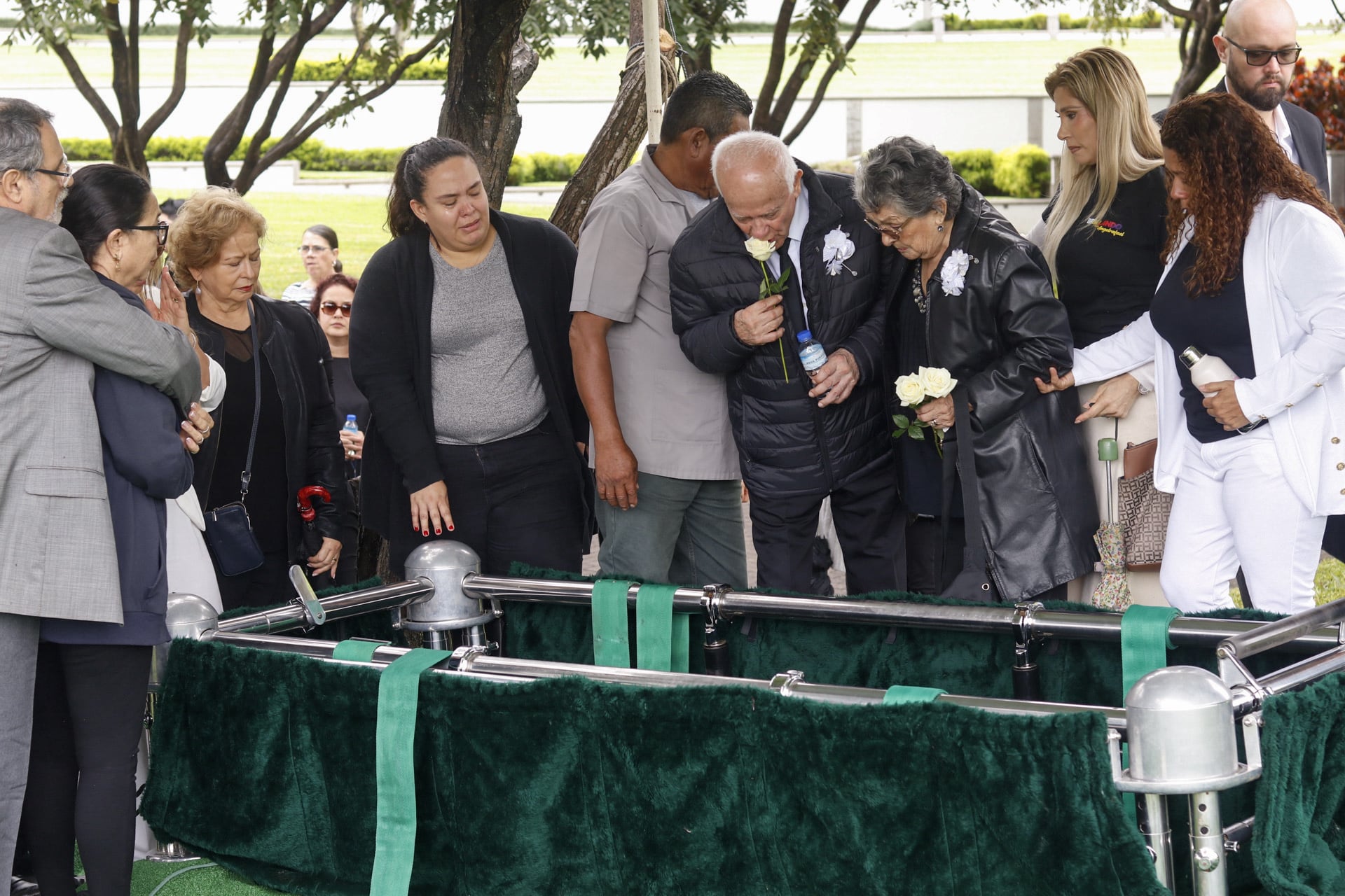 Funeral de Ángel Rafael.