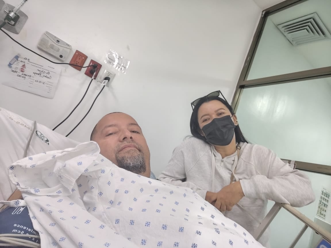 El productor Cristian Castro Araya se fue a Cancún a pasar el Año Nuevo y terminó internado en el hospital a punto de morir.