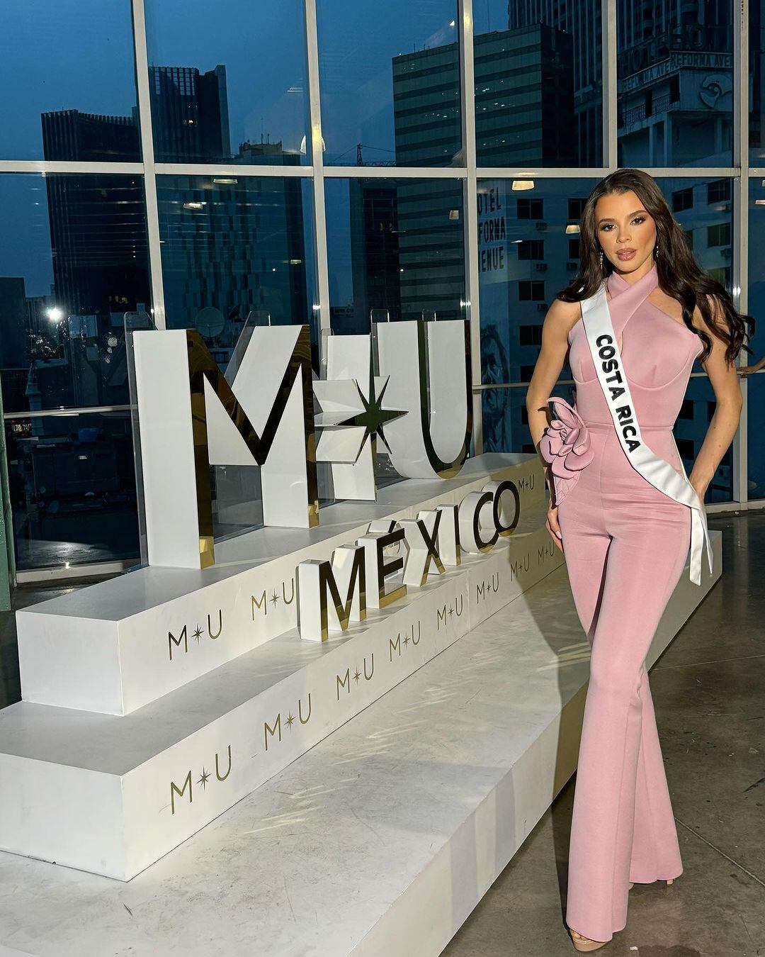 Elena Hidaldo, Miss Universe Costa Rica, en el MIss Universo 2024 en México.