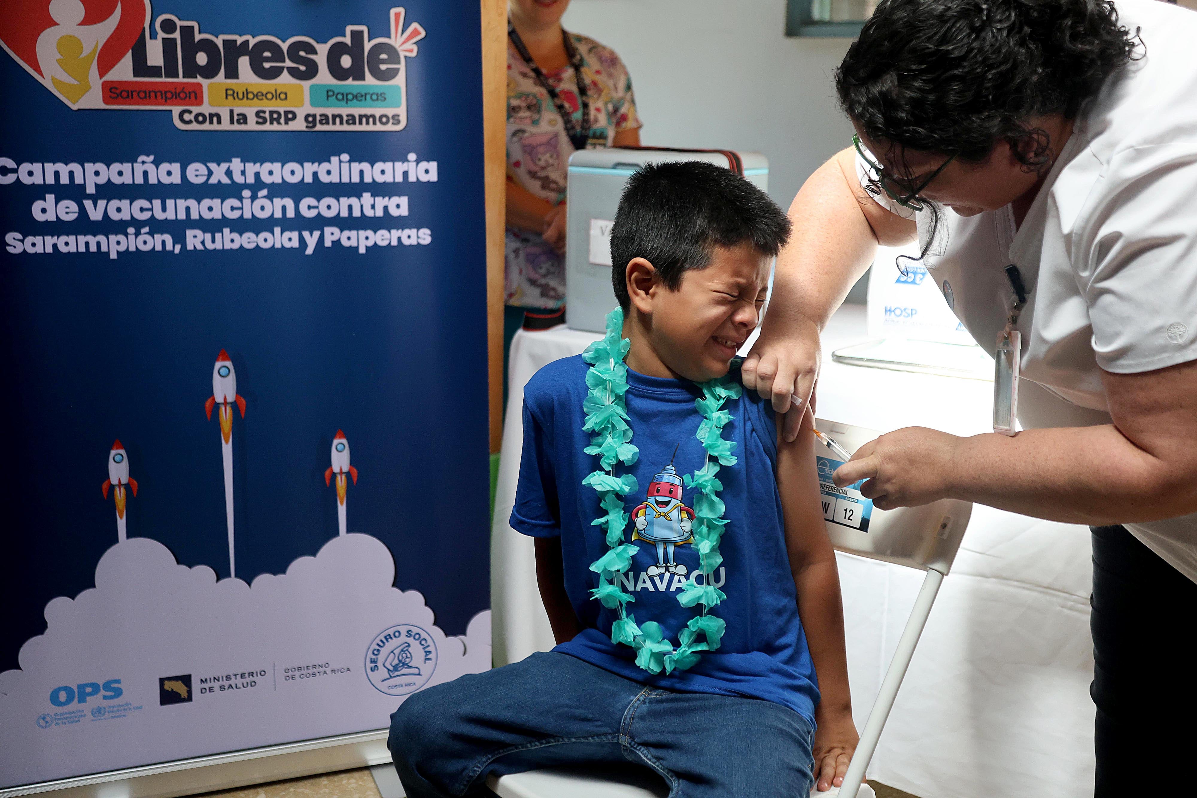 01/04/2024 Cen-Cinai Goioechea. Comienza jornada de vacunación extraordinaria contra sarampión, rubeola y paperas. Foto: Rafael Pacheco Granados