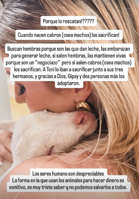 Mimi Ortiz quedó enamorada de Tony, el cabro de Gipzy Montoya.