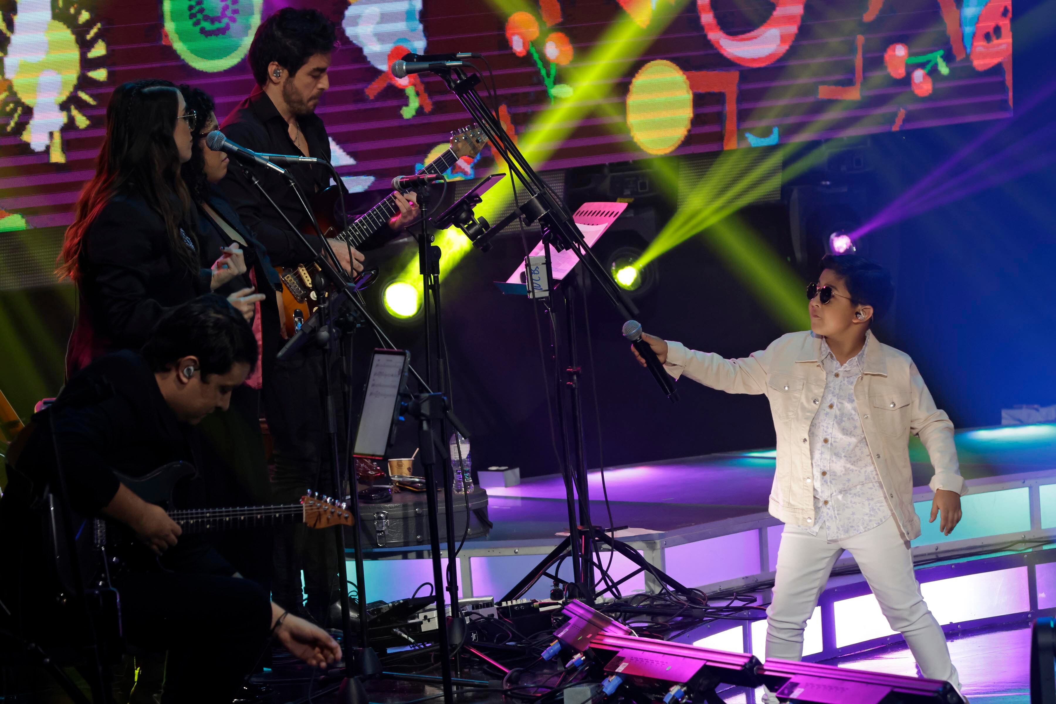 05/11/2023. Teletica, Sabana Oeste. Hora: 07:00 p.m. Gala número 10 de Nace una Estrella, grabada en el estudio Marco Picado de Teletica. En la foto, Jafet Jerez. Fotos: Mayela López