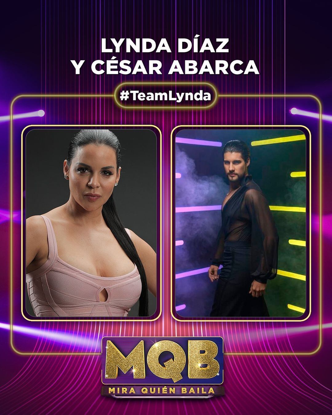 Mira quién baila, primera temporada Teletica 2024. Bailarines y participantes.