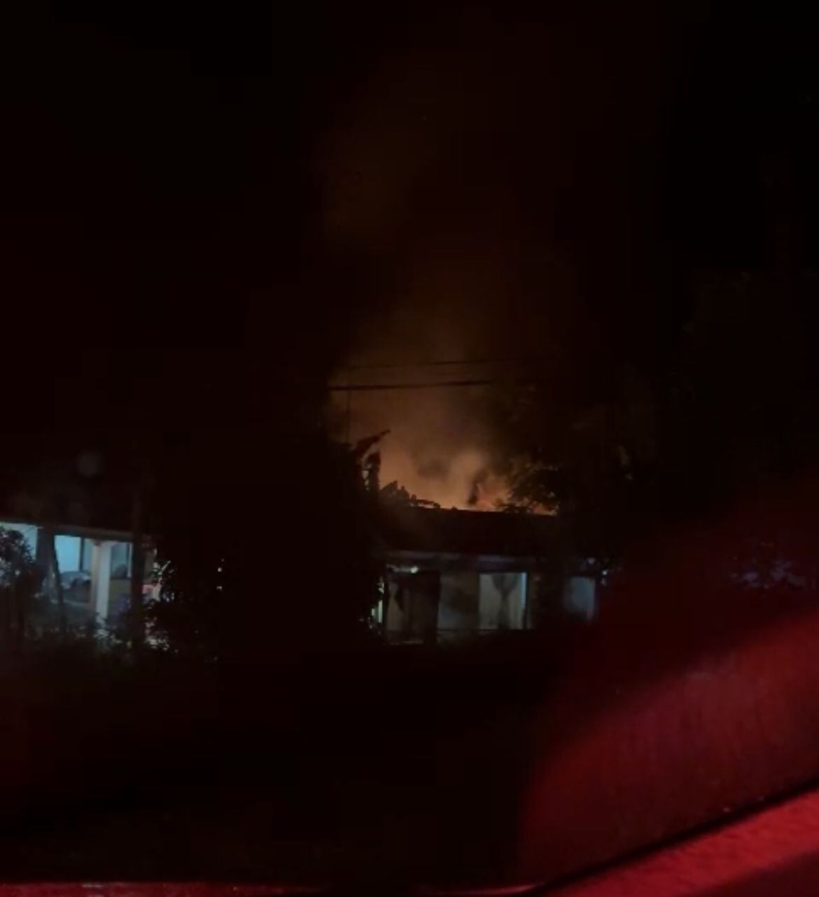 Incendio en San Rafael de Guatuso dejó a tres fallecidos. Foto: Cortesía