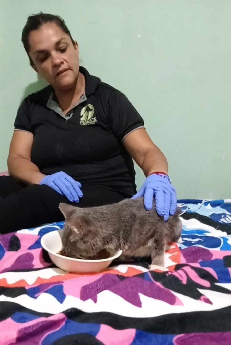 Angie Mora, presidenta Asociacion de Rescate y Adopciones Chicka & Lola