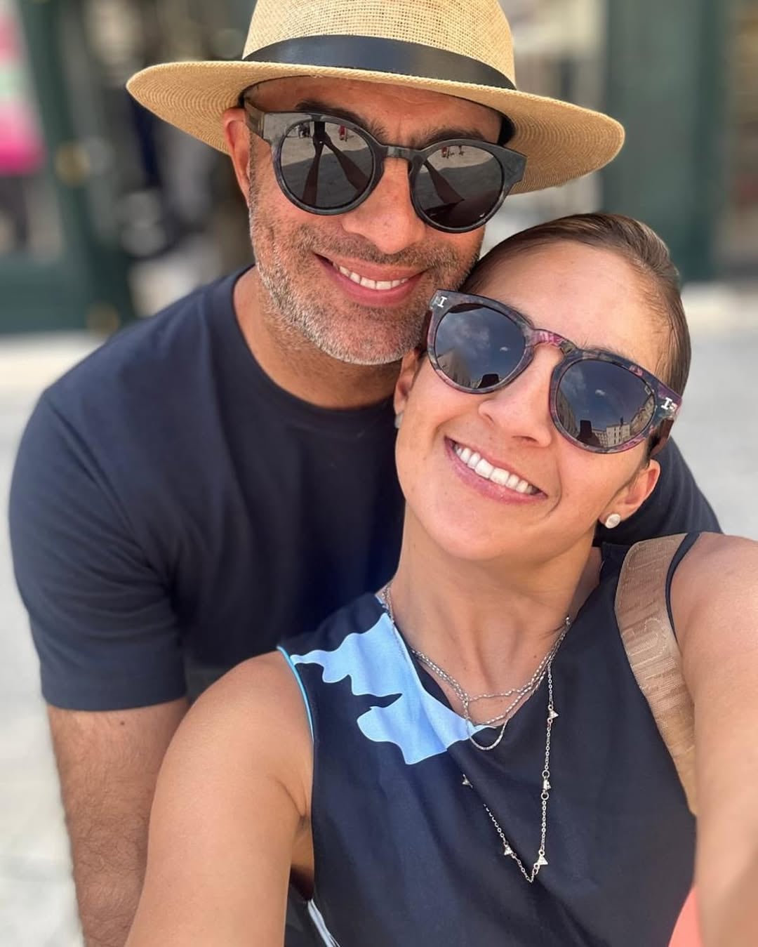 Jorge Martínez y Laura Brenes.