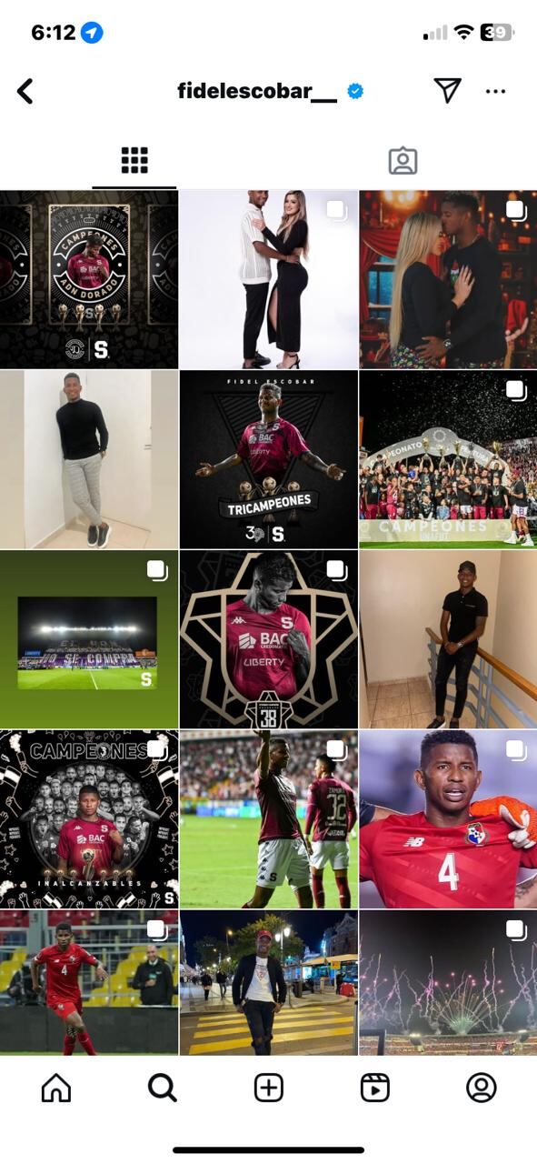 Fidel Escobar volvió a colocar las imágenes e info con su esposa, Stephanie Morales.