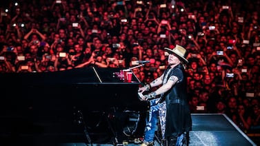 ¿Fue Isaac Carpenter quien hizo explotar a Axl Rose en concierto? Guns N’ Roses salió a aclarar