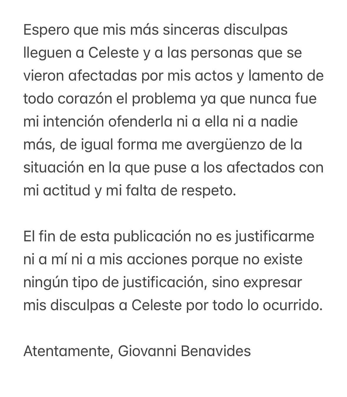 Giovanni Benavides Goyez