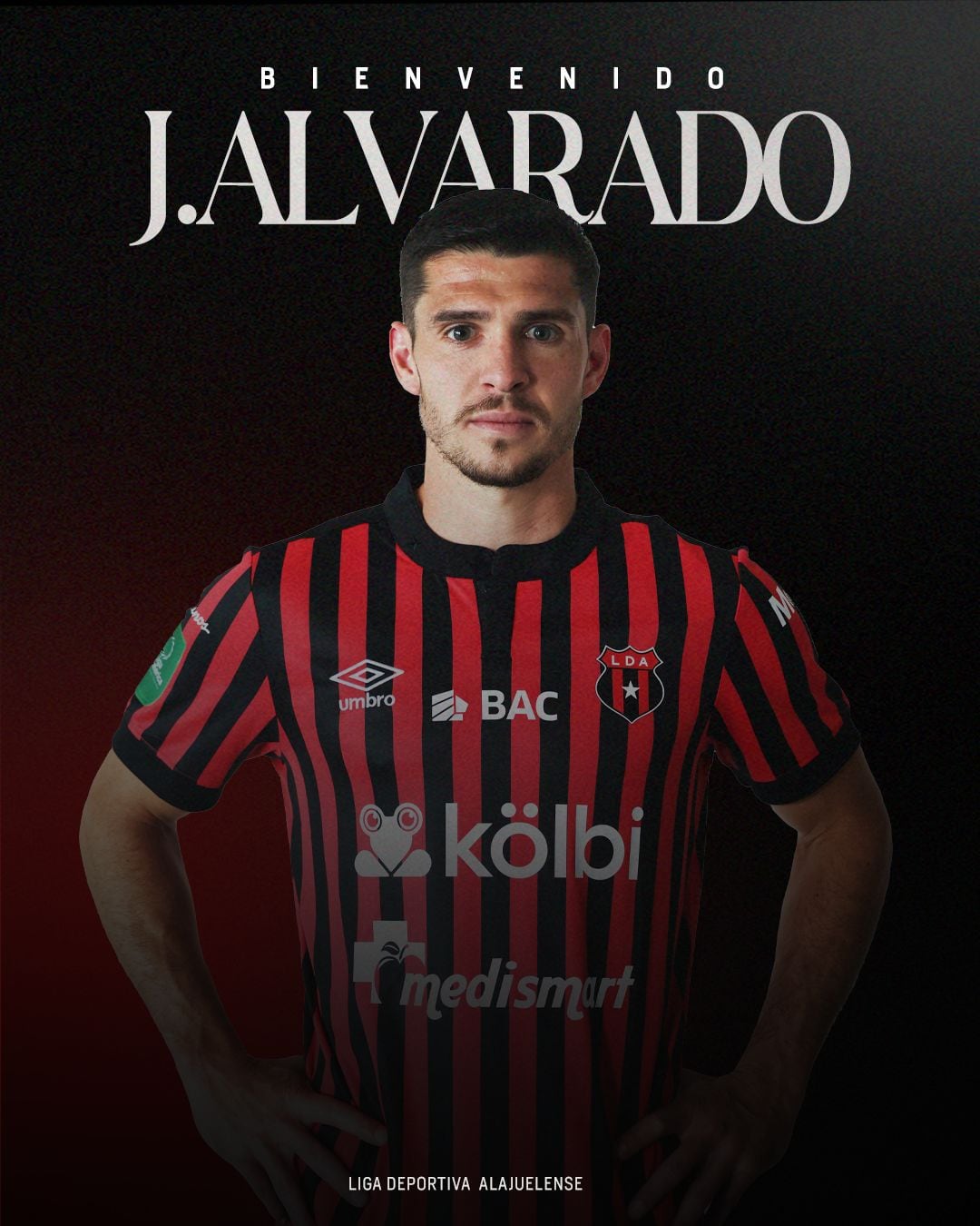 José Alvarado es el nuevo fichaje de Alajuelense.