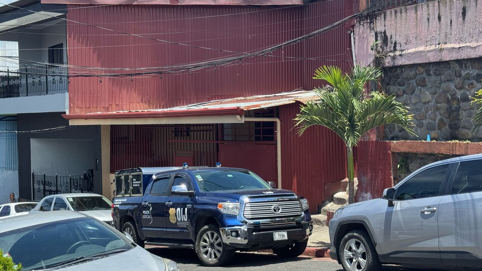 Priscila Vallejos Vallejos, de 88 años, fue sepultada en la casa que vivía en Sagrada Familia, San José. Foto: Alejandra Morales