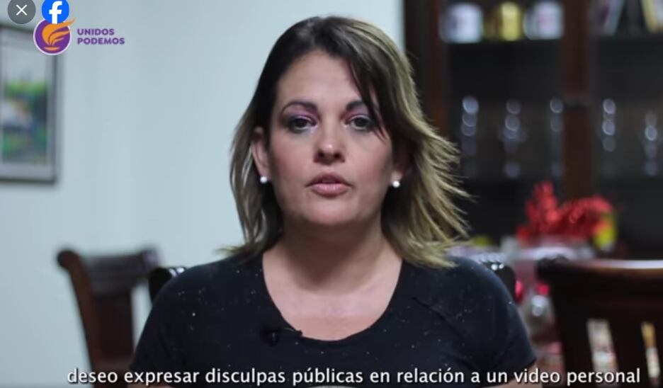 La candidata a síndica Martha Flores ofreció una disculpa en redes sociales y dijo que publicó el video por error.